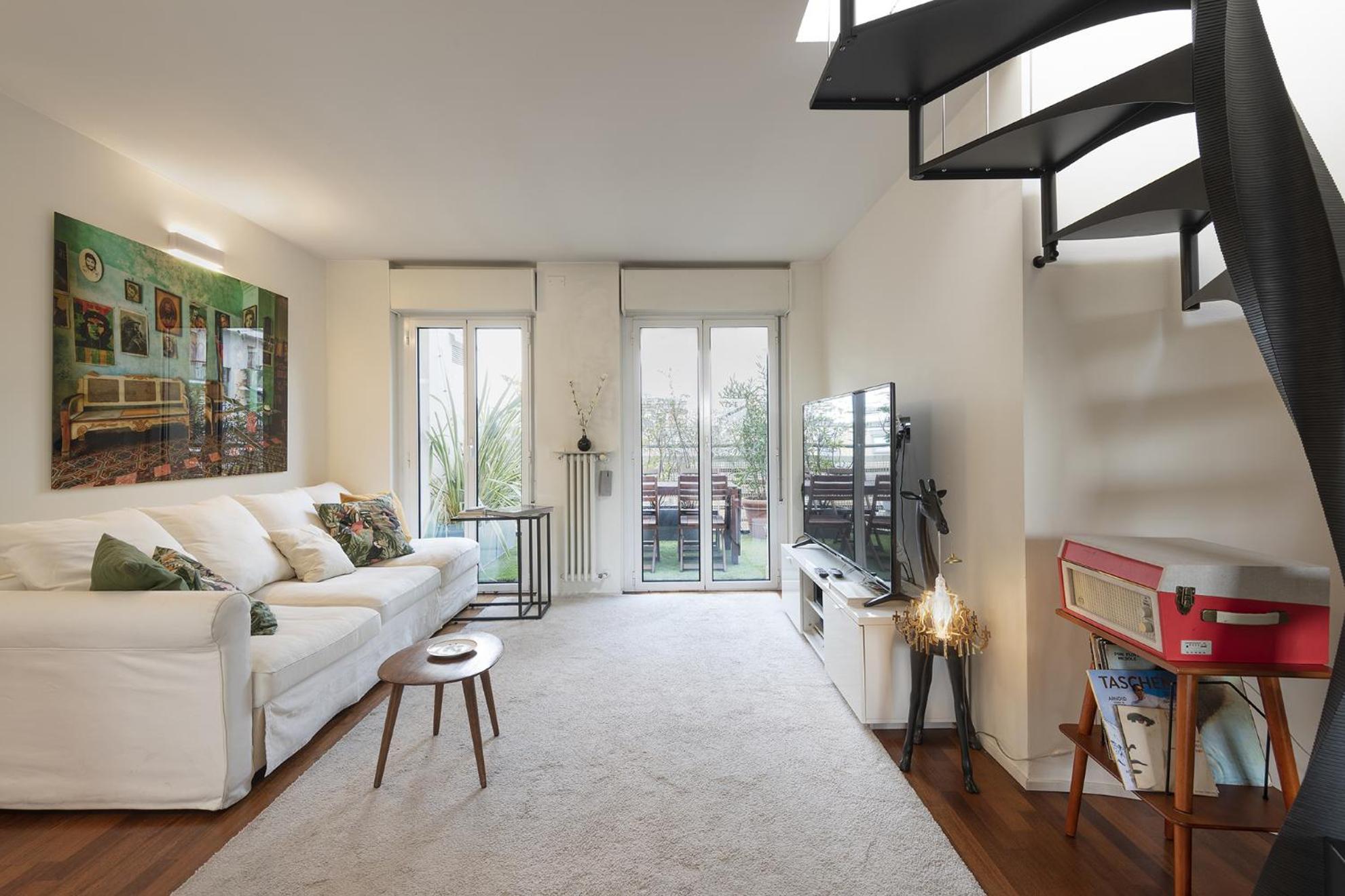 Giresio 41 - Your Penthouse With Rooftop Garden In Milano Navigli - Wifi Zewnętrze zdjęcie